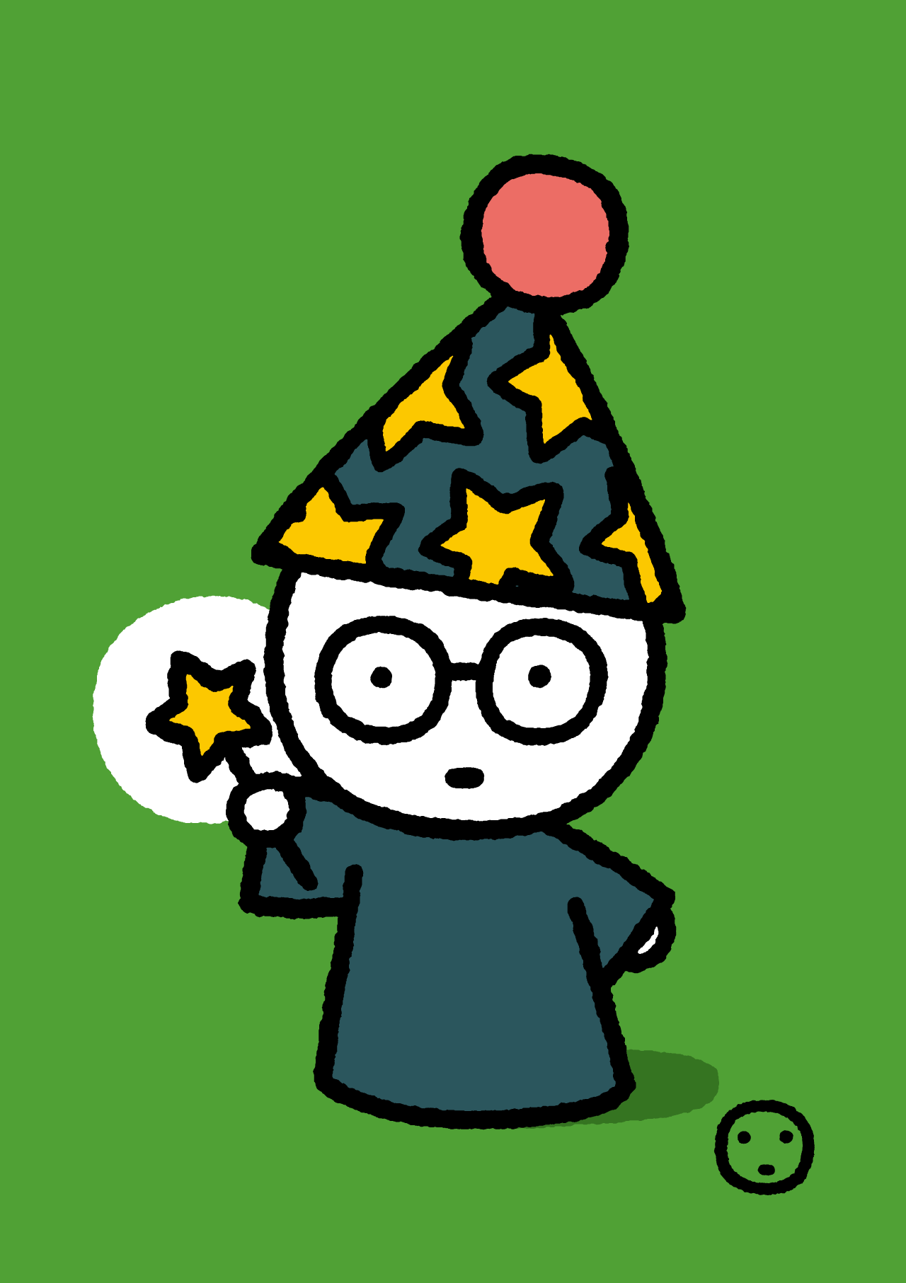 The Wizard: Self-portrait